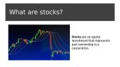 How are stocks categorized? 2 puslapis