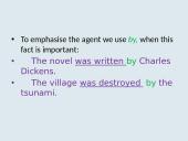 The Passive Tense 2 puslapis