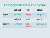 The Passive Tense 3 puslapis