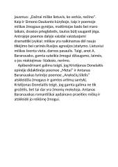 Žmogus ir gamta lietuvių literatūroje (Donelaitis, Baranauskas) 3 puslapis