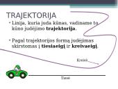 Mechaninis, tiesiaeigis ir kreivaeigis judėjimas 10 puslapis