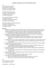 Amžinųjų vertybių poetizavimas (Marcelijaus Martinaičio poezija)