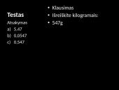 Masė ir jos vienetai 20 puslapis