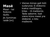Masė ir jos vienetai 3 puslapis