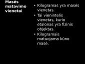 Masė ir jos vienetai 7 puslapis