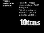 Masė ir jos vienetai 10 puslapis