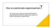 Kas yra personalo organizavimas?  2 puslapis