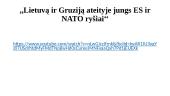 Lietuvos užsienio politika V. Adamkaus prezidentavimo metu  9 puslapis