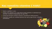 Vitaminas C ir jo svarba organizmui 6 puslapis