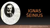 Ignas Šeinius (Jurkinas, 1889-1959)