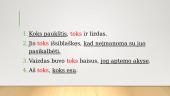 Sakinio dalys ir jų raiška - veiksnys ir tarinys 12 puslapis