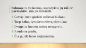 Sakinio dalys ir jų raiška - veiksnys ir tarinys 3 puslapis