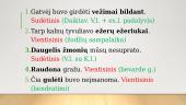 Sakinio dalys ir jų raiška - veiksnys ir tarinys 4 puslapis