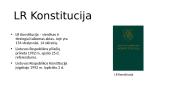 LR konstitucija. Piliečių ekonominės, socialinės teisės ir laisvės 3 puslapis