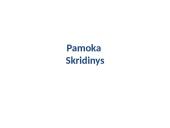 Skridinys ir jo tipai