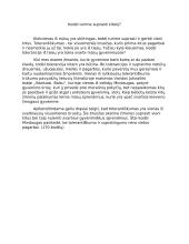 Kodėl turime suprasti kitokį?