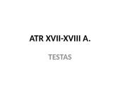 ATR XVII-XVIII A.