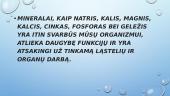Vitaminai ir neorganinės medžiagos 11 puslapis