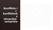 Konfliktinių situacijų sprendimas 3 puslapis