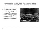 Europos Sąjungos parlamentas 10 puslapis