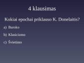 Kristijono Donelaičio „Metų” išmintis 11 puslapis