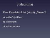 Kristijono Donelaičio „Metų” išmintis 10 puslapis