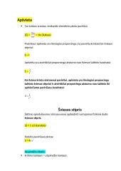 Apšvieta ir šviesos stipris