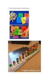 Vaikų, turinčių negalių, ugdymo praktika - pamokos planas 8 puslapis