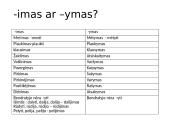 Veiksmažodis ir veiksmažodžio formos bei gramatika 16 puslapis