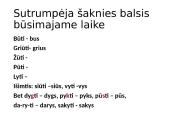 Veiksmažodis ir veiksmažodžio formos bei gramatika 6 puslapis