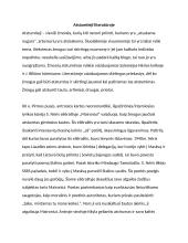 Atstumtieji literatūroje (S. Nėris)