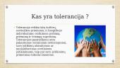 Tolerancija bei tolerancijos tipai 2 puslapis