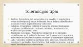 Tolerancija bei tolerancijos tipai 5 puslapis