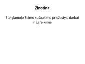 Steigiamasis seimas ir jo darbai. Klaipėdos prijungimas  2 puslapis