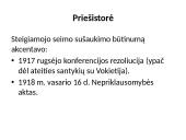 Steigiamasis seimas ir jo darbai. Klaipėdos prijungimas  3 puslapis