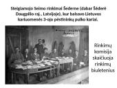 Steigiamasis seimas ir jo darbai. Klaipėdos prijungimas  8 puslapis