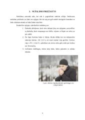 Nušalimas - priežastys, nušalimo laispniai, pirmoji pagalba 3 puslapis