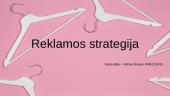 Reklamos kampanijos strategija