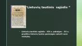 Lietuvių kultūrinio ir politinio tapatumo kūrimas ir puoselėjimas 3 puslapis