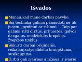 ,,Mano laiškas rytojui“ - pynimo darbas 8 puslapis