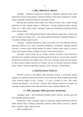Įmonės strateginis planas: APB "Apranga" 3 puslapis