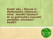 J. V. Gėtės filosofinė poema „Faustas“ 17 puslapis