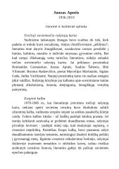 Juozas Aputis 1936-2010