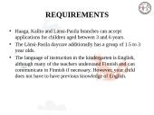 The Little English Kindergarten in Helsinki 8 puslapis