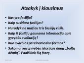 Fosilijos, jų rūšys 20 puslapis