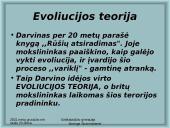 Evoliucija teorija ir Čarlzas Darbinas 14 puslapis