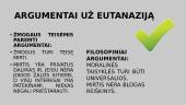 Eutanazija, jos rūšys, privalumai ir trūkumai 5 puslapis