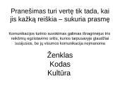 Komunikacijos ženklų sistema 2 puslapis
