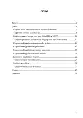 Eksporto prekių transportavimas ir muitinės procedūros 2 puslapis