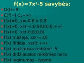 Funkcijų grafikai ir savybės 13 puslapis